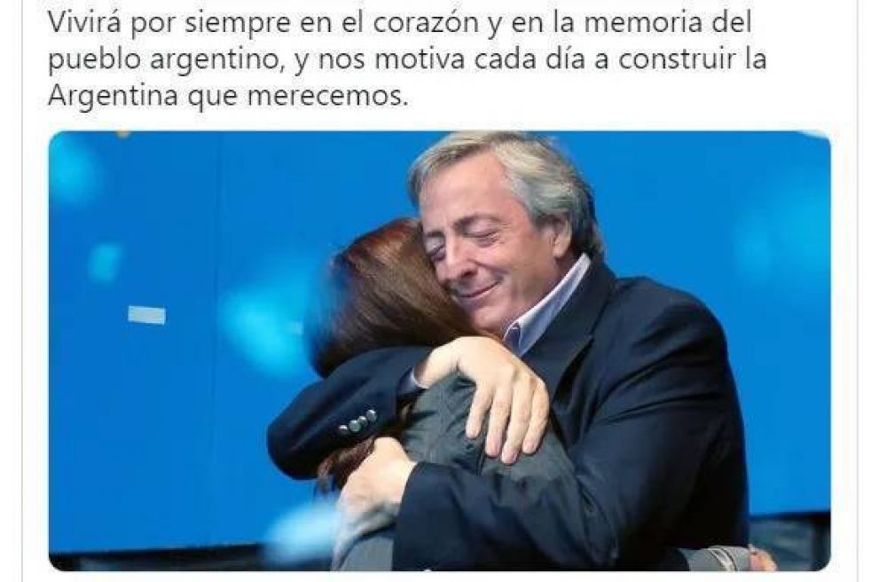 Capitanich homenajeó a Néstor Kirchner: Puso de pie a nuestro país y le devolvió la esperanza a los argentinos