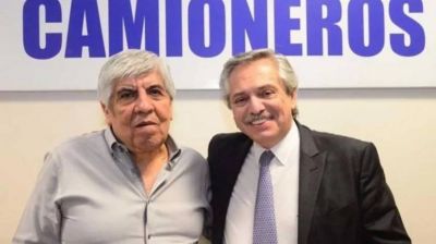 Hugo Moyano mostró su apoyo a una eventual candidatura de Alberto Fernández para la reelección