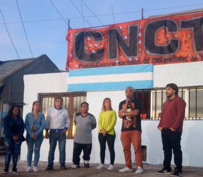 En el aniversario del fallecimiento de Néstor Kirchner, cooperativistas inauguran talleres de oficios