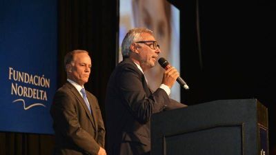 Julio Zamora acompa�� la Noche Solidaria de la Fundaci�n Nordelta