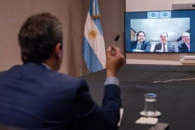Massa cierra 3 meses de gesti�n con buenas se�ales: acuerdo con el Club de Par�s, subas burs�tiles, menos riesgo pa�s y d�lar estable
