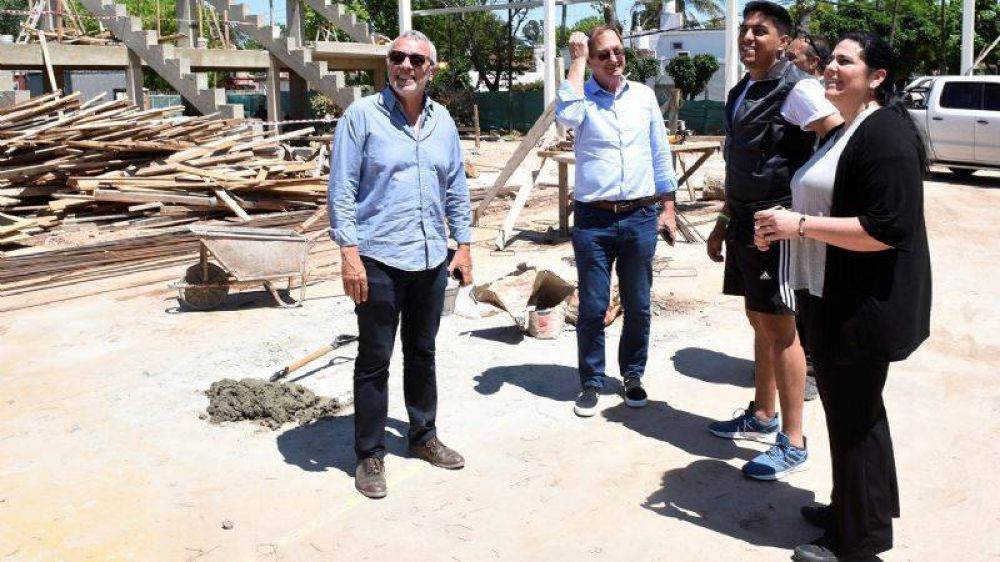 El Municipio de Tigre avanza con la obra del nuevo microestadio en Don Torcuato