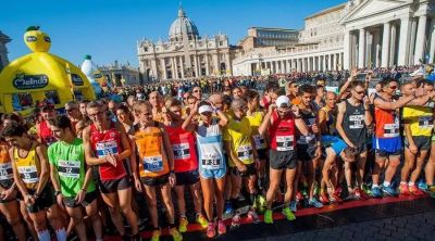 Roma acoge la �Carrera de los Santos� para ayudar a los ni�os del Congo