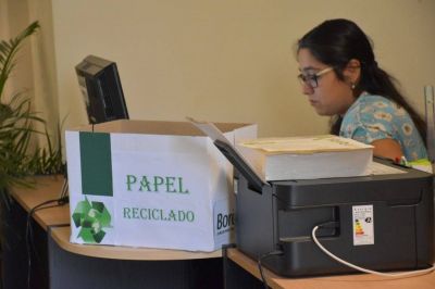 Buscan que se utilice papel reciclado en las oficinas de los poderes del Estado
