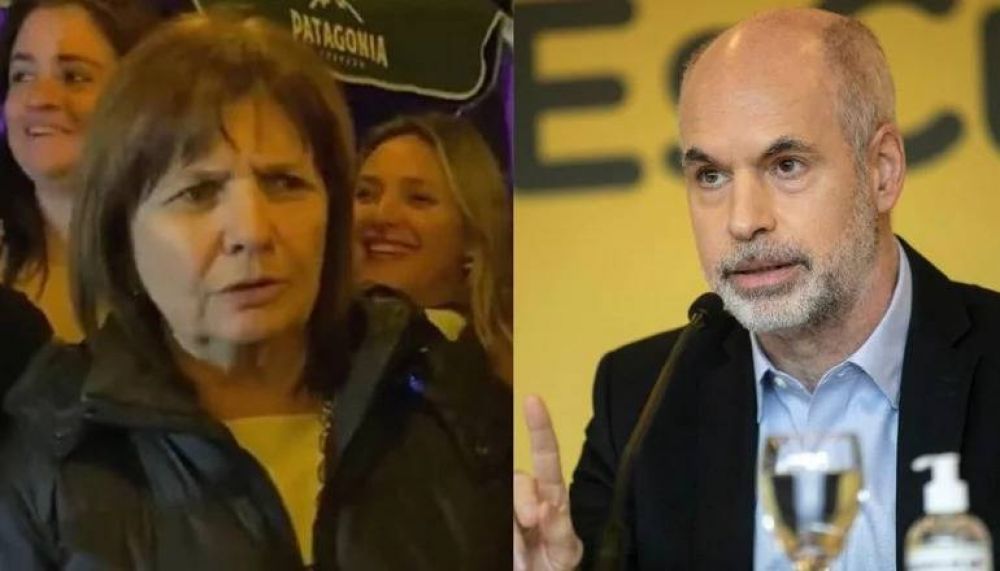 La amenaza de Bullrich a Larreta: 