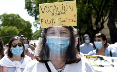 Enfermeros porteños paran por «reapertura de paritarias y equiparación salarial»