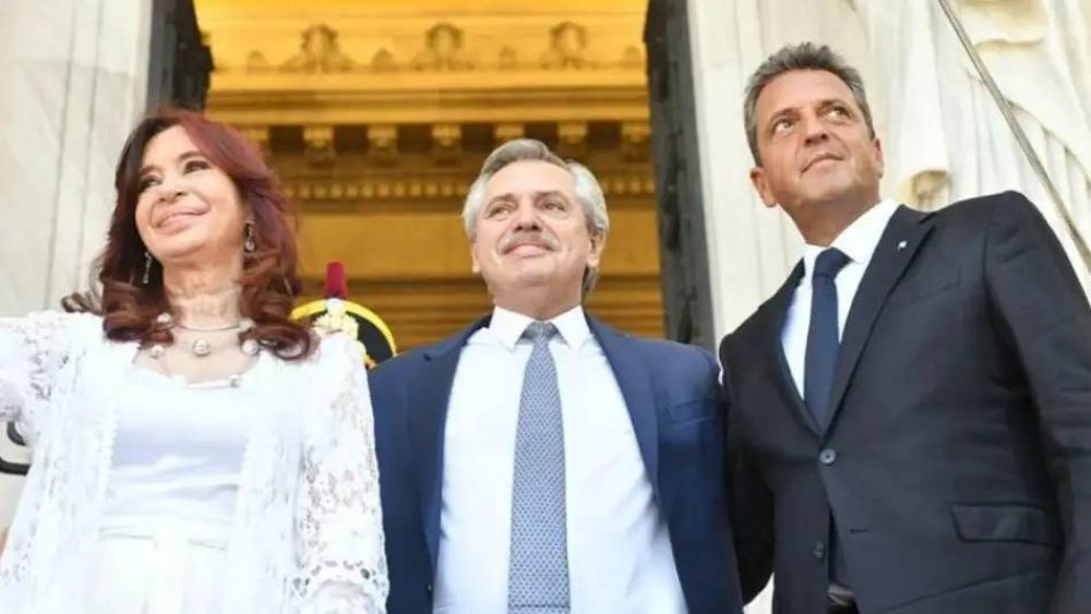 Alberto Fern�ndez y Sergio Massa estar�n lejos cuando hable Cristina Kirchner