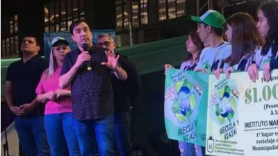 Grasso anunci la inauguracin de una nueva planta de reciclado y la ampliacin de la actual