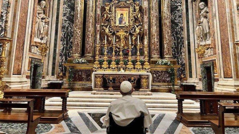 Despu�s de Bar�in, el Papa en Santa Mar�a la Mayor para agradecer a la Virgen