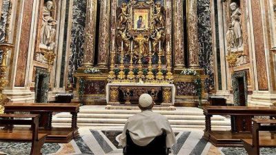 Despu�s de Bar�in, el Papa en Santa Mar�a la Mayor para agradecer a la Virgen