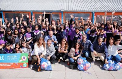 Córdoba: alumnos de una primaria, premiados por recolectar basura reciclable por dos meses