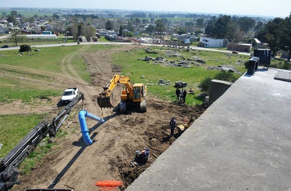 Lunghi destac la inyeccin de fondos de Provincia y Nacin para obras de infraestructura