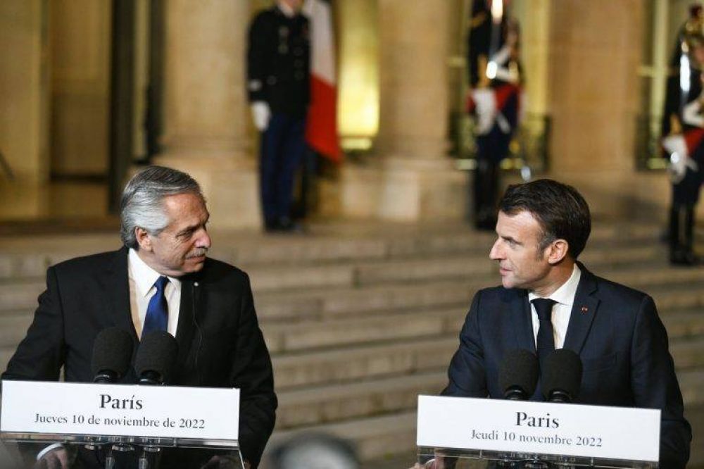 Cumbre Fernndez-Macron: posiciones comunes sobre Ucrania, Venezuela, el atentado contra CFK y una agenda que llegar al G20