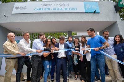 General Rodríguez: Kicillof y García inauguraron cuatro Centros de Atención Primaria de la Salud