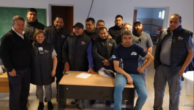 Provincia entreg indumentaria a inspectores que cumplen tareas en los puertos de Chubut