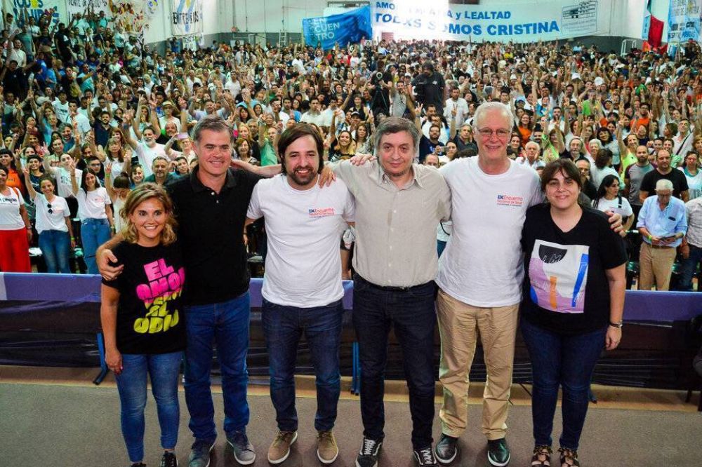 Mximo Kirchner particip del cierre del Encuentro Nacional de Salud en Gualeguaych