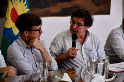 Mor�n: Ghi y Sileoni mantuvieron reuniones de trabajo con vistas al ciclo lectivo 2023
