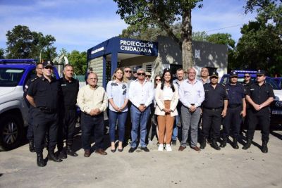 Noelia Correa inauguró una nueva Posta de Protección Ciudadana en la ciudad de Tortuguitas