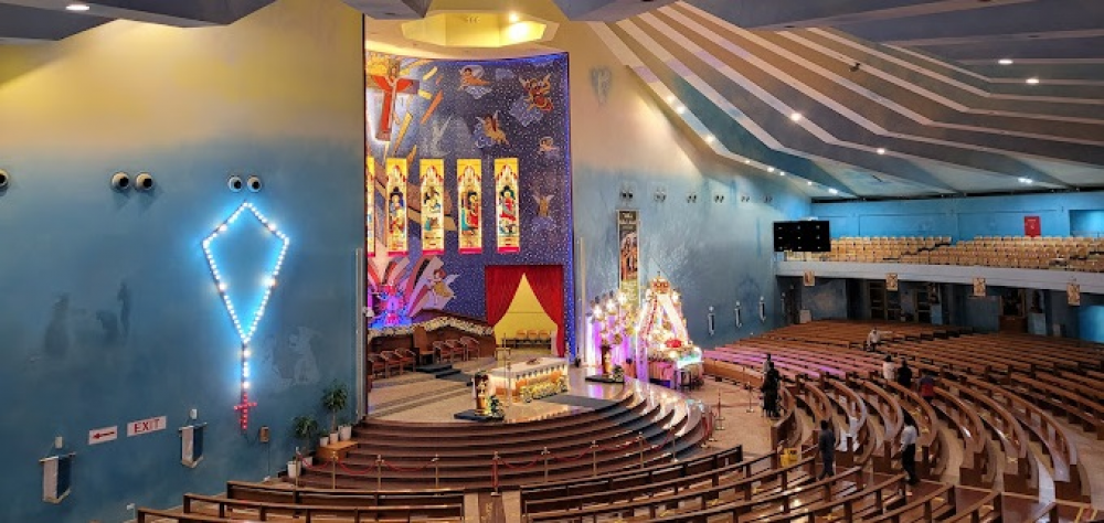 El nico templo catlico de Qatar, abierto para todos los visitantes