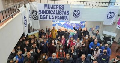 Mujeres sindicalistas apoyan la reelección del gobernador Ziliotto