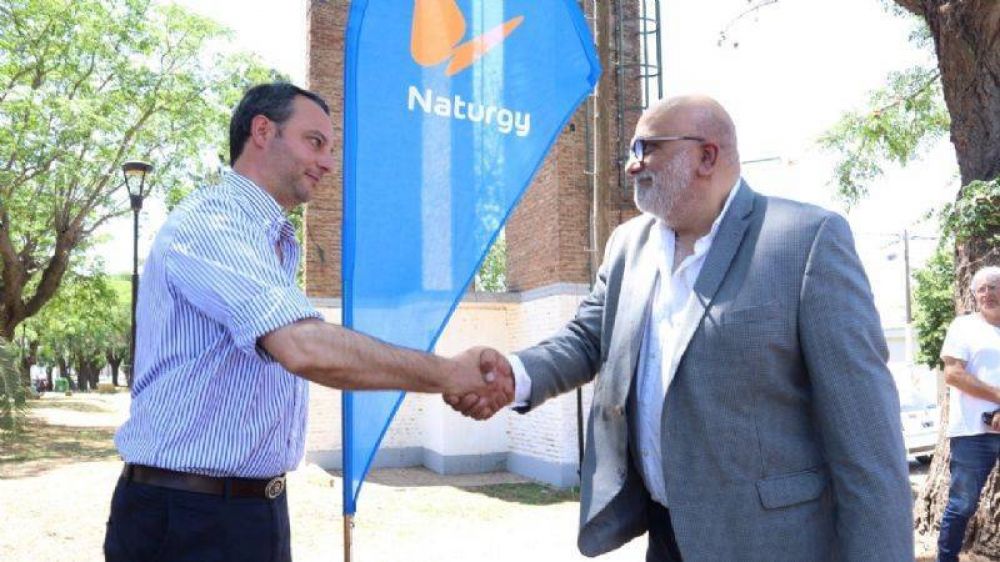 Naturgy repotencia las dos plantas reguladoras de presin de la localidad de San Antonio de Areco y anuncia una nueva obra en construccin
