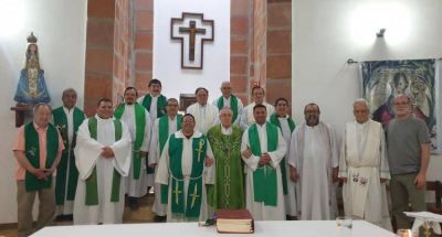 La diócesis de Goya celebró su último encuentro presbiterial del año