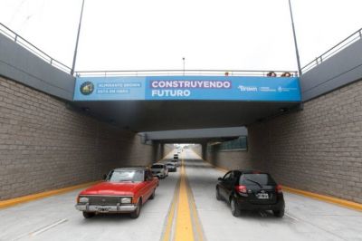 Adrogué – Burzaco: habilitaron la circulación en el nuevo paso bajo nivel de San Martín