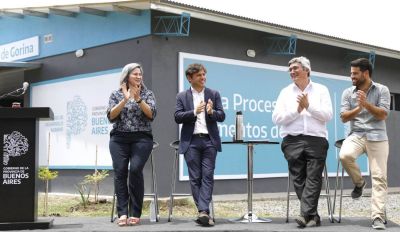 Kicillof inaugur� una sala procesadora de alimentos en la Estaci�n Experimental de Gorina
