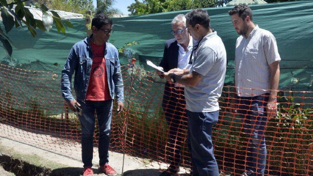 El Municipio de Tigre avanza con la instalaci�n de red de gas en Benav�dez