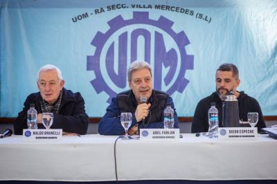 La UOM rechaz nuevamente la propuesta salarial y la negociacin pas a la prxima semana