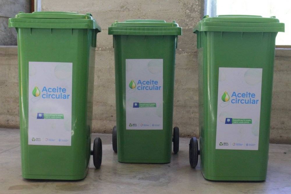 Aceite circular, la nueva iniciativa de reciclaje de la Municipalidad de Crdoba