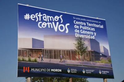 Castelar sur: avanza la construcción del futuro Centro Territorial de Políticas de Géneros y Diversidad