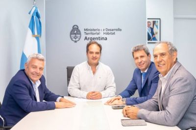 U�ac se reuni� con el ministro de Desarrollo Territorial y H�bitat, Santiago Maggiotti