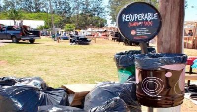 Fiesta de la Naranja: recuperaron $200.000 en basura reciclable