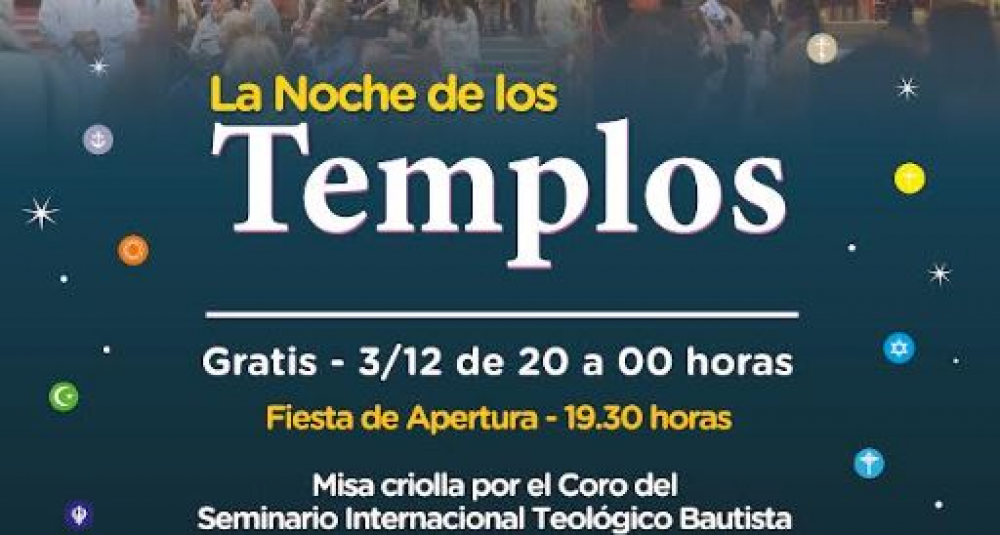 Buenos Aires: La Noche de los Templos celebra su séptima edición