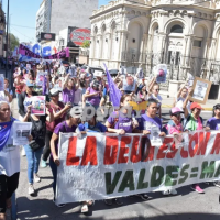 Miles de correntinas se movilizan en el Día de la Eliminación de la Violencia contra la Mujer