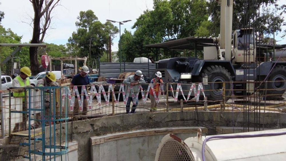 AySA trabaja en el enlace del Colector Bajo Costanero al Sistema Riachuelo para mejorar el servicio de cloacas de zona norte y CABA