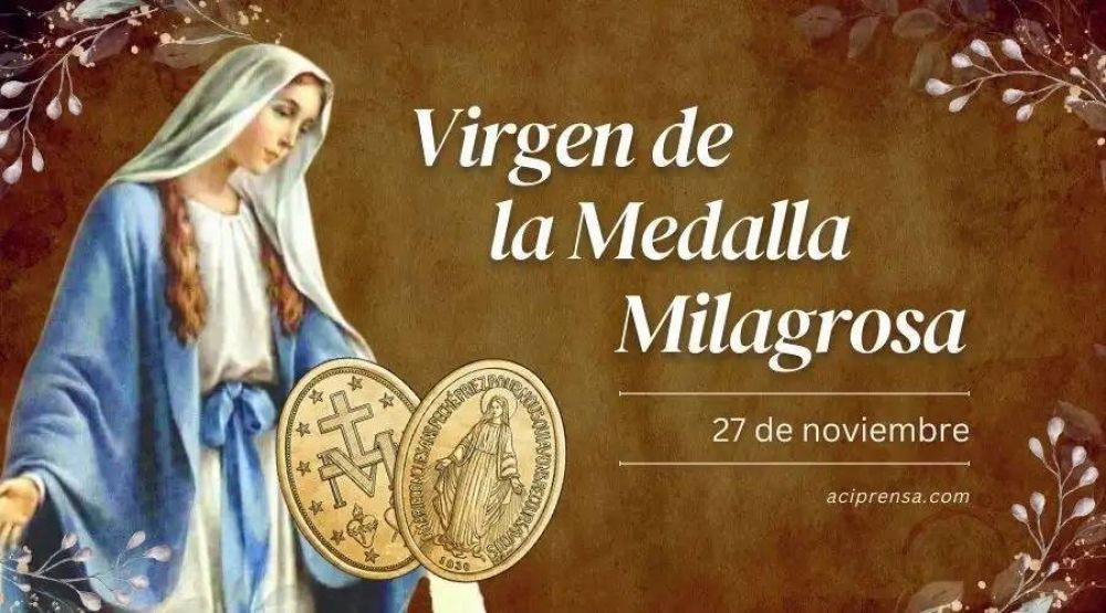 La virgen de la medalla milagrosa