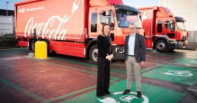 Coca-Cola invierte en sostenibilidad con Renault Trucks