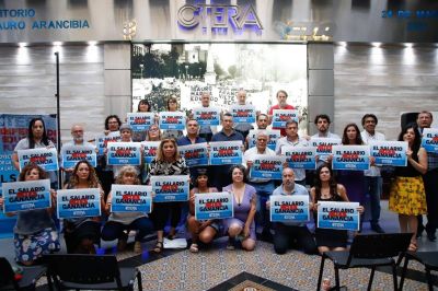 Los docentes de Ctera respaldaron el proyecto de Palazzo para la modificacin del Impuesto a las Ganancias