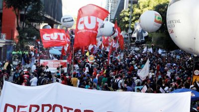 Centrales sindicales brasileras manifestaron su apoyo al Proyecto de Reforma Constitucional