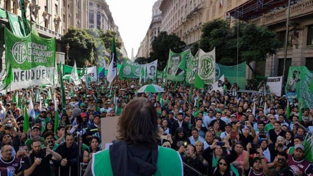 Desde ATE Capital llamaron a un Paro con Movilizacin si condenan a Cristina Kirchner