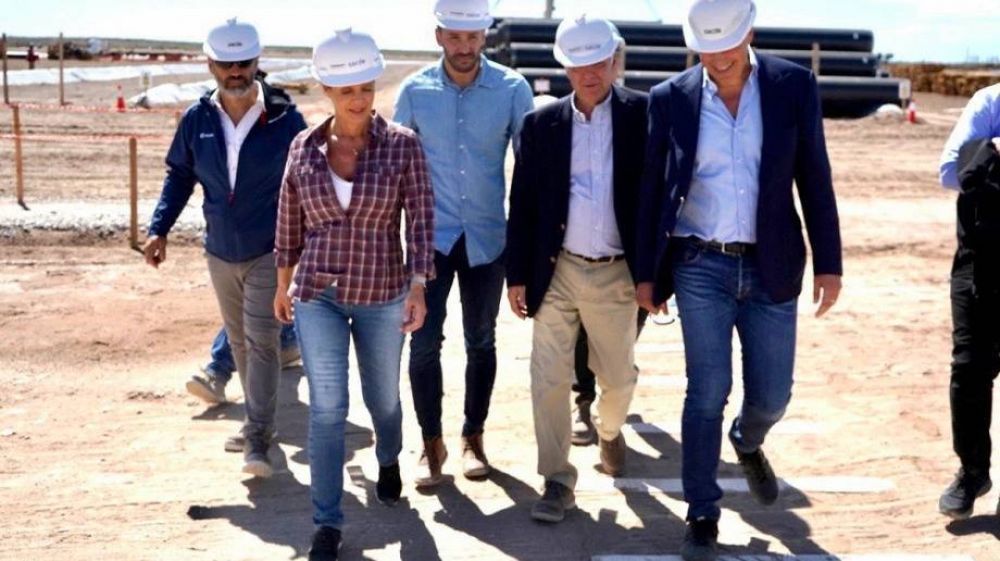 �Wado� De Pedro y Roy�n en Neuqu�n: los detalles de la visita a la obra del gasoducto a Vaca Muerta