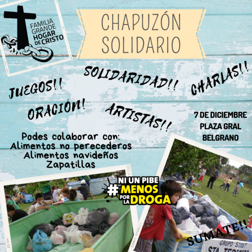 Se viene el «Chapuzon Solidario» nacional de los Hogares de Cristo