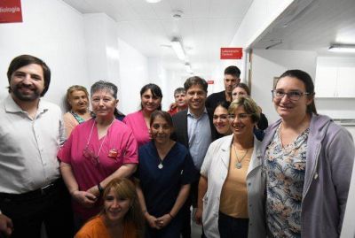 Kicillof destacó la inversión en salud en la provincia de Buenos Aires