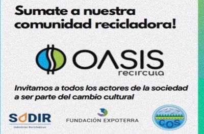 Oasis: una app diseada para premiar e incentivar a quienes se comprometen con el reciclado
