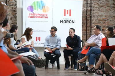 Mor�n busca convertir el Presupuesto Participativo en pol�tica de Estado
