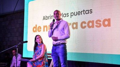 Gar�n: Se inaugur� la f�brica de viviendas de la organizaci�n social TECHO