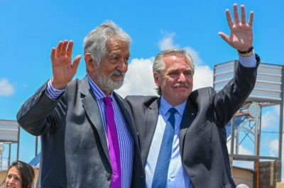 �Su visita, presidente, le prende luz a San Luis, ese es el camino y nos hace bien a todos�