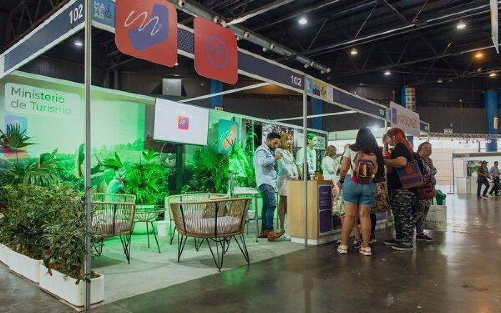 Misiones brill en la Feria Matear con un stand especial promocionando yerba mate orgnica producida en la provincia